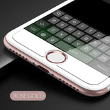 Universal Home Button Sticker For iPhone 8 7 6 6S Plus 5S SE 5 Fingerprint Touch ID Anti Sweat Protector For iPad Air 2 3 4 Mini