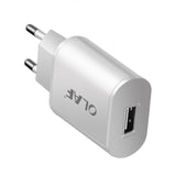 OLAF USB Charger Dual Ports EU 5V 2A Travel Wall Adapter Mobile Phone Micro Data Charging For iphone Samsung Xiaomi Huawei LG