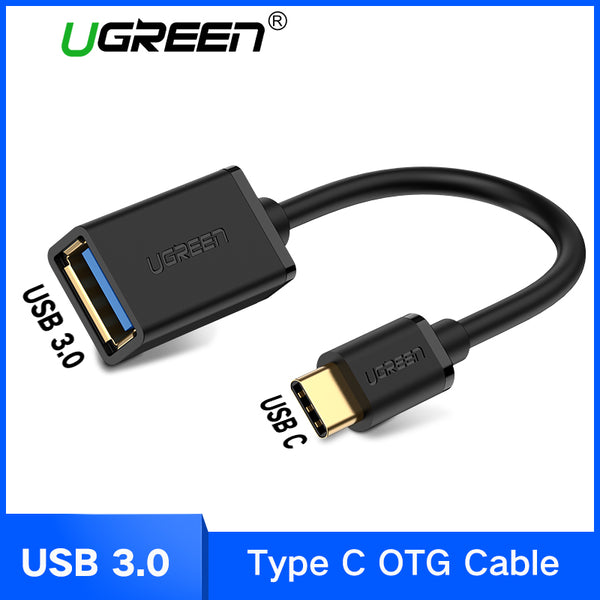Ugreen USB C Adapter OTG Cable Type C to USB 3.0 USB 2.0 Thunderbolt 3 OTG Type-C Adapter for Samsung One Plus MacBook USBC OTG
