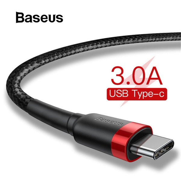 Baseus USB Type C Cable for USB C Mobile Phone Cable Fast Charging Type C Cable for USB Type-C Devices
