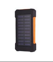 30000mAh Solar Powerbank LED Flashlight Fast Charging Mobile Power Bank External Battery Pack Poverbank for Xiaomi iPhone Charge