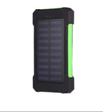 30000mAh Solar Powerbank LED Flashlight Fast Charging Mobile Power Bank External Battery Pack Poverbank for Xiaomi iPhone Charge