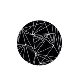 7pcs/lot Marble Pattern Round Metal Plate disk Paste On smartphone For Magnetic Car Phone Sticker Support Car mobile accessories