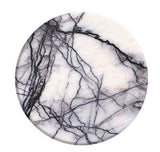 7pcs/lot Marble Pattern Round Metal Plate disk Paste On smartphone For Magnetic Car Phone Sticker Support Car mobile accessories