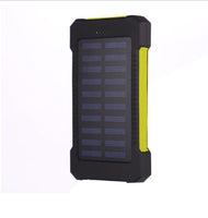 SOS 30000mAh Solar Power Bank Portable Charger External Battery Electric Charger Pack Waterproof Powerbank for iPhone Xiaomi LED