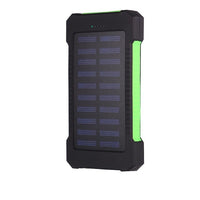 SOS 30000mAh Solar Power Bank Portable Charger External Battery Electric Charger Pack Waterproof Powerbank for iPhone Xiaomi LED