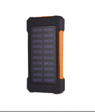 SOS 30000mAh Solar Power Bank Portable Charger External Battery Electric Charger Pack Waterproof Powerbank for iPhone Xiaomi LED