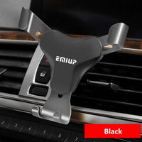 Universal Car Phone Holder For Phone In Car Air Vent Mount Stand No Magnetic Mobile Holder For iPhone Smartphone Gravity Bracket