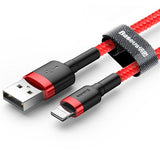 Baseus USB Cable for iPhone x Charger Charging Cable for iPhone 8 7 6 6s plus USB Data Cable Phone Cord Adapter