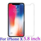 Tempered Glass For iPhone XS XR XS MAX Screen Protector Cover For iPhone 8 X 7 6 6S Plus 5 5S SE XS 6.1 6.5 5.8 inch 2019