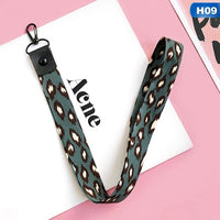 2019 new universal trend leopard personality mobile phone lanyard for iPhone6S 7 8P Xs max Xr